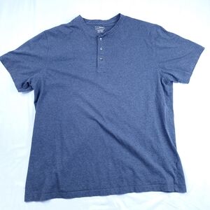 L.L. Bean Blue Casual Button Down Shirt